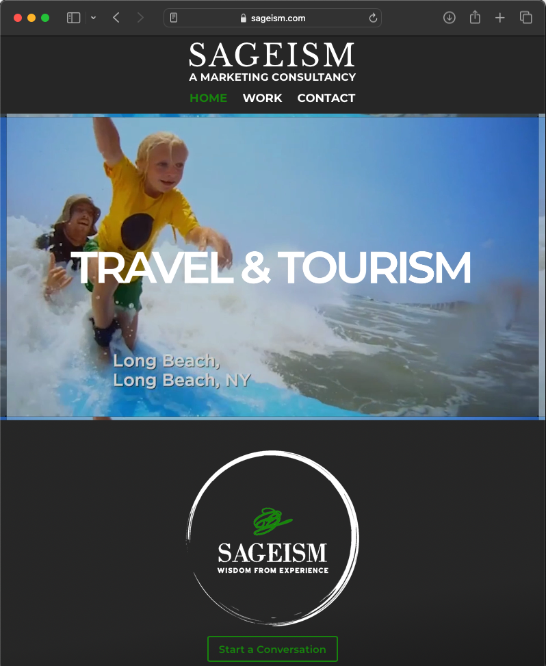 Sageism Website Project